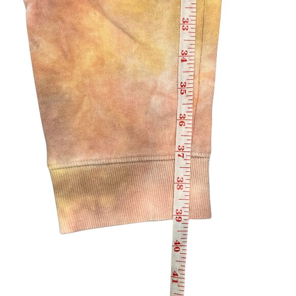 Old Navy Women's Tie Dye Lounge Set Size M Orange Cozy Sweatshirt & Jogger Set - Picture 13 of 16